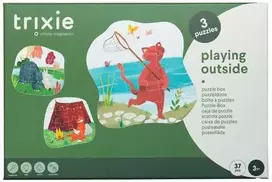 Trixie Playing Outside Puzzle Box 35-633, 3 vnt.