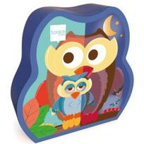 Scratch Europe Owl Day Night, 40 x 63 cm, 39 det.