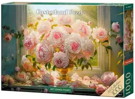Castorland Art Collection Hot Summer Peonies 105472, 1000 det.