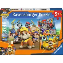 Ravensburger Paw Patrol Rubble & Crew Work Vehicles, 3 x 49 det.