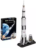3d delione - Revell 3D dėlionė Apollo 11 Saturn V 00250, 136 det. - 1 nuotrauka