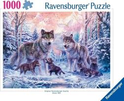 Ravensburger Arctic Wolves, 50 x 70 cm, 1000 det.