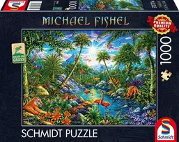 Schmidt Spiele Michael Fishel Island Paradise 58611, 1000 det.