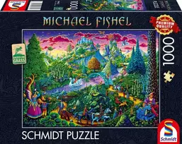 Schmidt Spiele Michael Fishel Fantastic Fairy Tale World 58612, 1000 det.