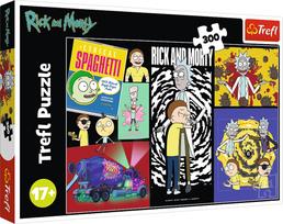 rick and morty - Trefl Rick and Morty A Strange Place In The Galaxy 23035, 300 det. - 1 nuotrauka