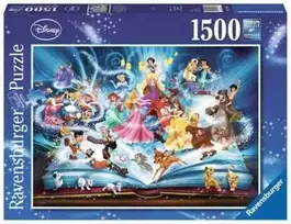 ravensburger disney puzzle - Ravensburger Disney Story Book Refresh 12001582, 60 x 80 cm, 1500 det. - 1 nuotrauka