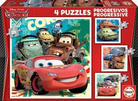 Educa Cars 2 14942, 4 vnt.