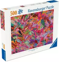 Ravensburger Fish In Fuchsia, 36 x 49 cm, 500 det.