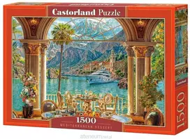 Castorland Mediterranean Dessert 152285, 47 x 68 cm, 1500 det.
