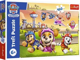 paw patrol puzzle - Trefl Paw Patrol The Dogs Are On Top 15432, 160 det. - 1 nuotrauka