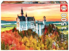 Educa Autumn in Neuschwanstein 19042, 86 x 60 cm, 1500 det.