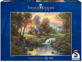 Schmidt Thomas Kinkade Mountain Retreat 103424, 49.3 x 69.3 cm, 1000 det.