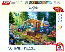 Schmidt Spiele Jeff Haynie: With the Caravan in the Mountains, 1000 det.