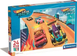 Clementoni Hot Wheels, 62 x 42 cm, 24 det.