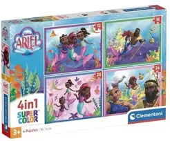 Clementoni Disney Ariel 4in1 21533, 62 det.