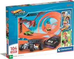 Clementoni SuperColor Hot Wheels 25776, 104 det.