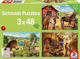 Schmidt Spiele My Favourite Horses, 3 x 48 det.