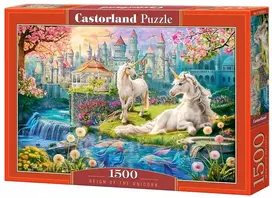 puzzle 1500 - Castorland Reign Of The Unicorn 152339, 1500 det. - 1 nuotrauka