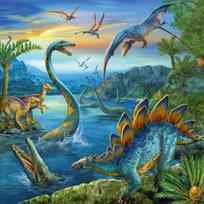 Ravensburger Dinosaur Facination 09317, 3 x 49 det.