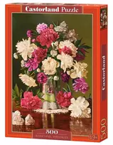 Castorland Beautiful Peonies 53780, 47 x 33 cm, 500 det.