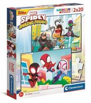 amazon lt - Clementoni Spidey And His Amazing Friends 24794, 2 x 20 det. - 1 nuotrauka