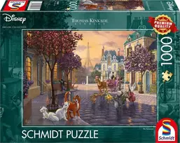 Schmidt Spiele Disney The Aristocats 59690, 49 x 69 cm, 1000 det.