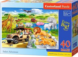 Castorland Safari Adventure 342913, 40 det.