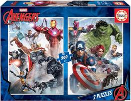Educa Avengers 11ED17994, 2 x 500 det.