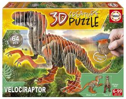 Educa Velociraptor 19382, 64 det.
