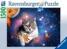 Ravensburger Space Cats 174393V, 60 x 80 cm, 1500 det.