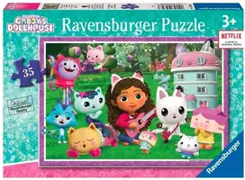 Ravensburger Gabby's Dollhouse 05658, 35 x 48 cm, 35 det.