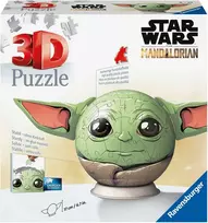 star wars delione - Ravensburger 3D dėlionė Grogu 11556, 72 det. - 1 nuotrauka