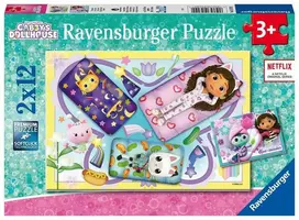 Ravensburger Gabby's Dollhouse 05709, 2 x 12 det.