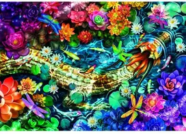 Clementoni Compact Koi River 39939, 50 x 70 cm, 1000 det.