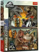 Trefl Jurassic World Prehistoric World 13316, 2 x 200 det.