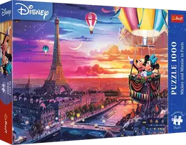 Trefl Mickey And Minnie In Paris 10917, 48 x 68 cm, 1000 det.