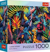 Trefl USA Collection In The Jungle, 48 x 68.3 cm, 1000 det.