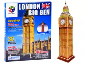 Jokomisiada 3D dėlionė London Big Ben ZA3802, 30 det.