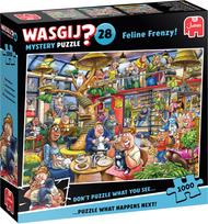 Jumbo Wasgij Mystery 28 Feline Frenzy 02859, 1000 det.