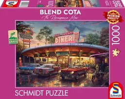 Schmidt Spiele Blend Cota American Diner 58637, 49.3 x 69.3 cm, 1000 det.