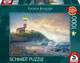 Schmidt Spiele Thomas Kinkade Studios Lighthouse of Hope 58797, 1000 det.