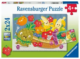 Ravensburger Fresh Fruits and Vegetables, 2 x 24 det.