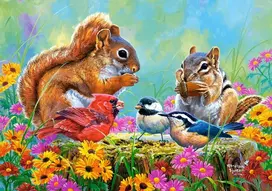 Castorland Squirrels Snack Time B-53612, 500 det.