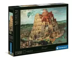 Clementoni Museum Bruegel The Tower Of Babel 31691, 59.2 x 84.3 cm, 1500 det.