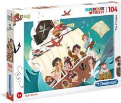 Clementoni SuperColor The Pirates 27278, 104 det.