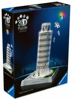 ravensburger 3d puzzle - Ravensburger Iconics Leaning Tower Of Pisa, 216 det. - 1 nuotrauka