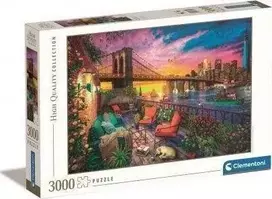 Clementoni Manhattan Balcony Sunset 33552, 85 x 119 cm, 3000 det.
