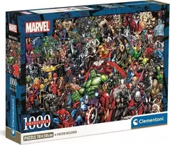 Clementoni Marvel Impossible 39709, 50 x 70 cm, 1000 det.