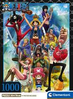 clementoni puzzle 1000 - Clementoni Compact Anime One Piece 39920, 1000 det. - 1 nuotrauka