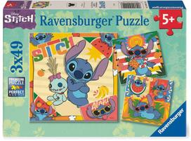 Ravensburger Disney Stitch, 3 x 49 det., 12004114 6